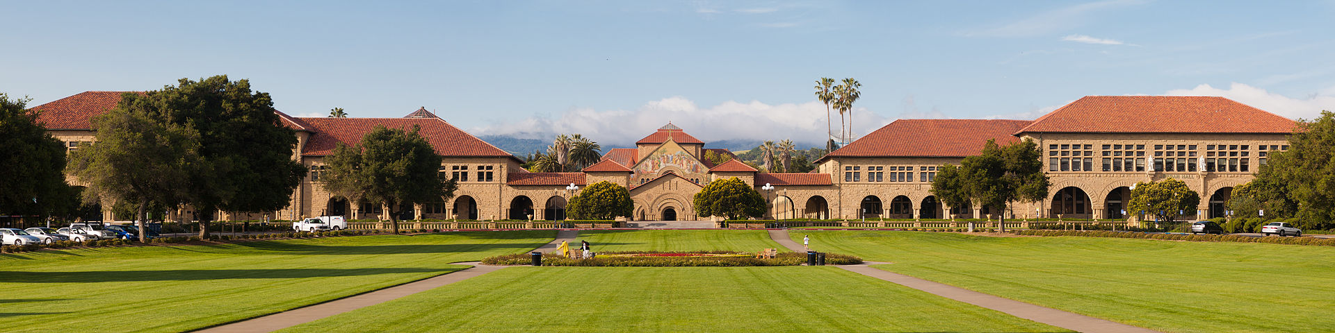 view of Stanford University oval