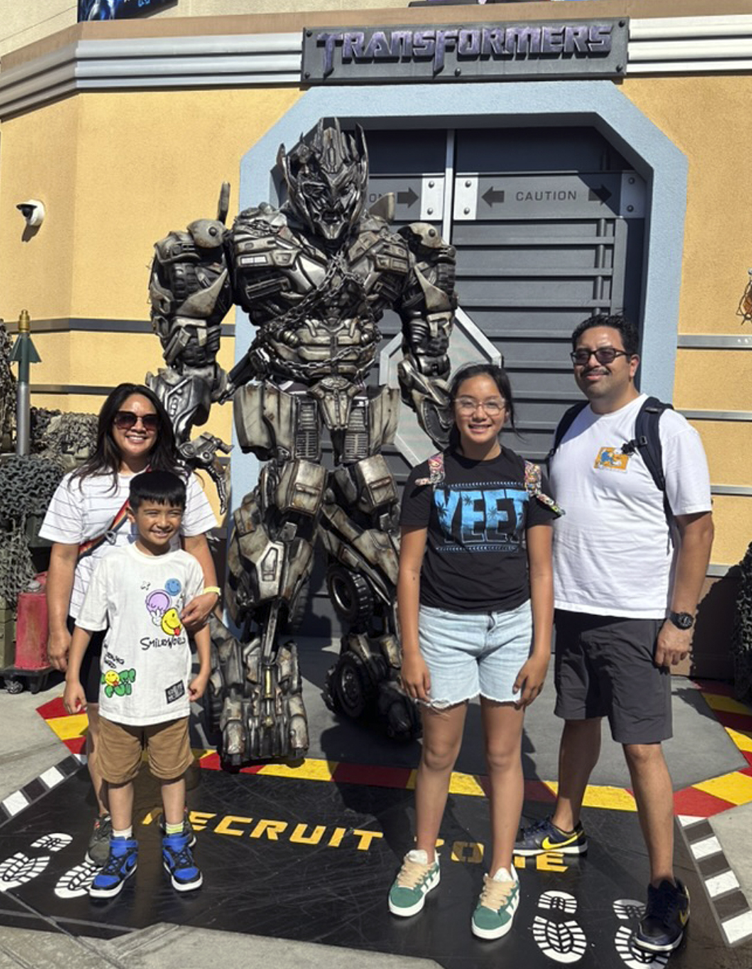 Recoder fam w Megatron in LA