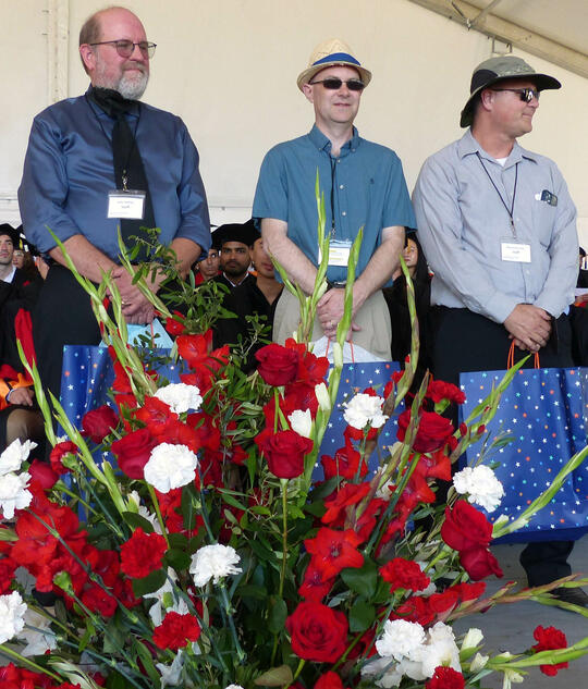 Chair's Award for Outstanding Contributions to Undergraduate Education: Joseph Little, John DeSilva and Thomas Carlson